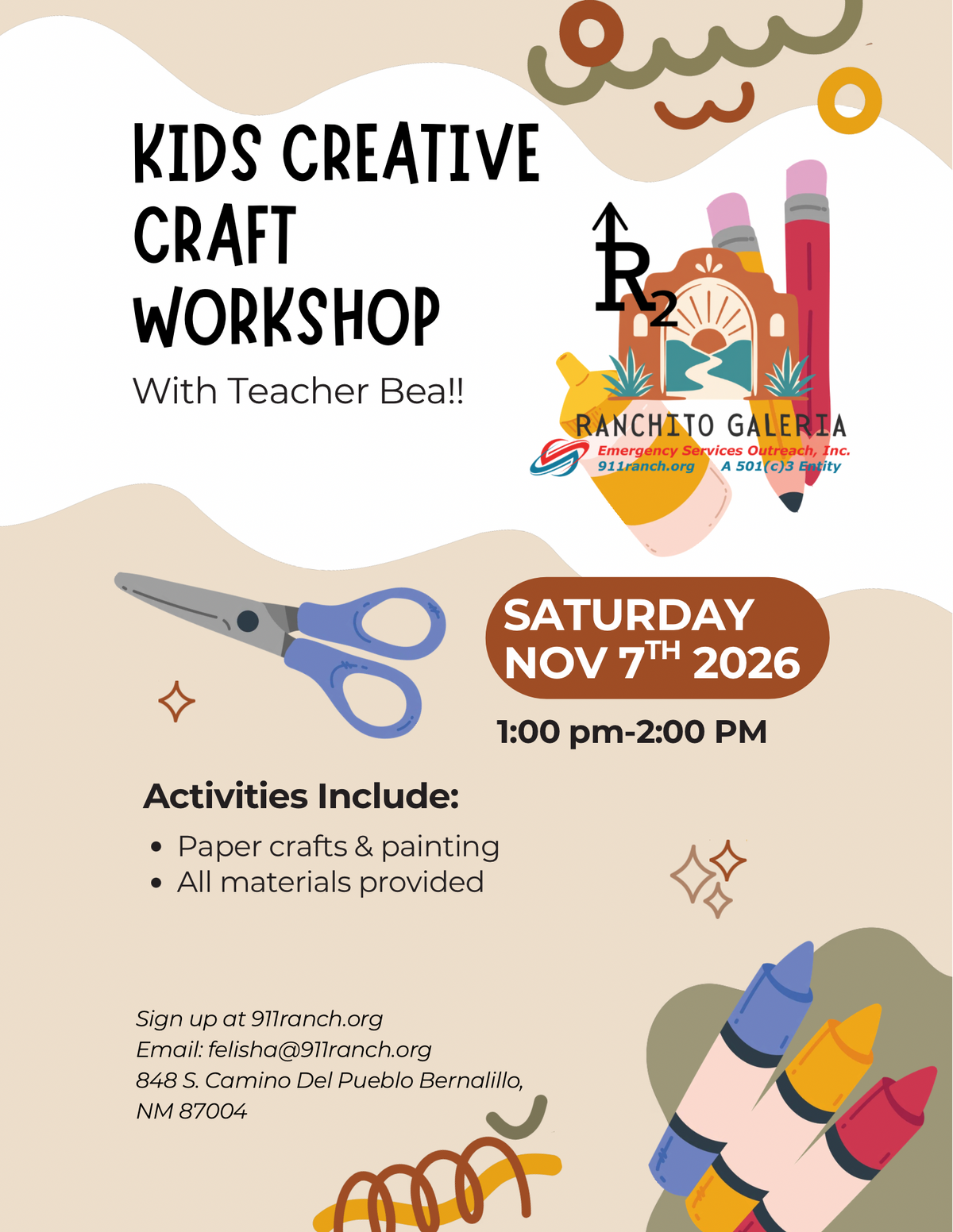 Kids Creative Craft Workshop